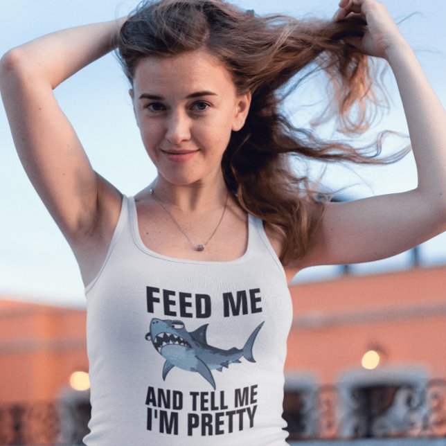 CAMISAS DE TUBARÃO, ALIMENTE-ME E DIGA-ME QUE SOU  (Criador carregado)