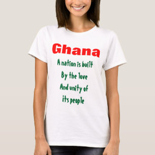 Camisas de unidade das nações do Gana
