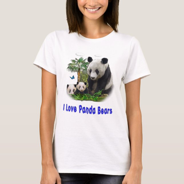 Camisas de Urso Panda (Frente)