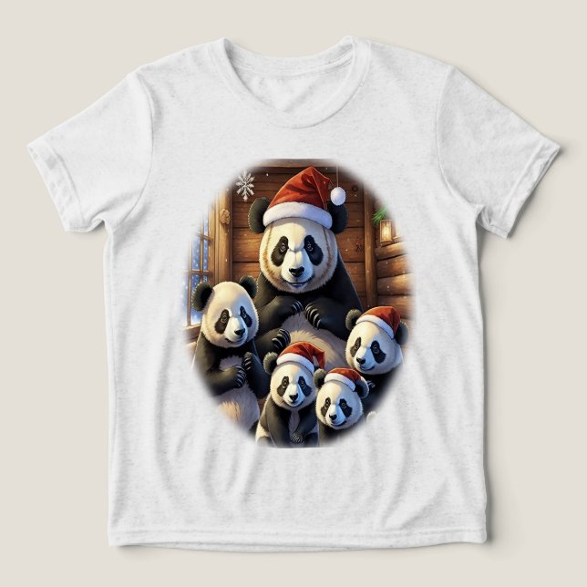 Camisas de Urso Panda (Design frontal)