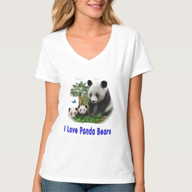 Camisas de Urso Panda (Frente)