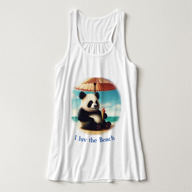 Camisas de urso Panda (Frente do Design)