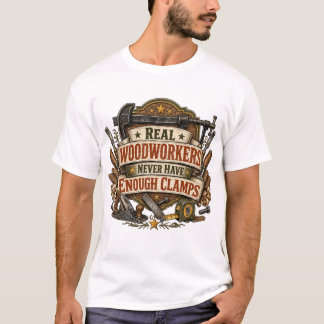 Camisas de verdadeiros marceneiros precisam de mai