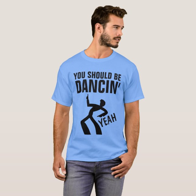 Camisas De Vidro-Retro, DEVEM SER DANCIN" (Frente Completa)