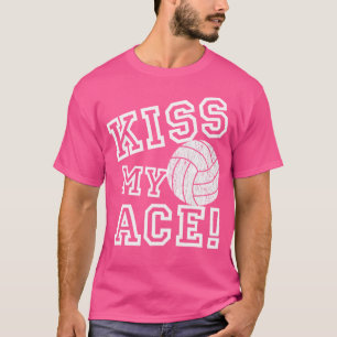 Camisas De Voleibol Com Ditos-Beije Meu Teammat De
