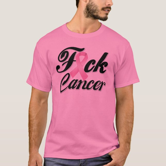 Camisas do cancro da mama de F*CK (Frente)