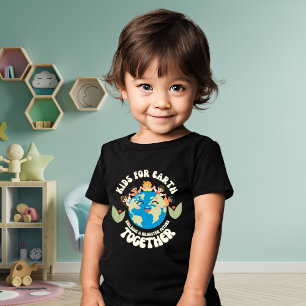 Camisas do Dia da Terra Crianças Para Camiseiros