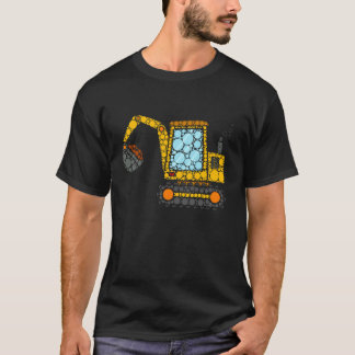 Camisas do Dia do Ponto Feliz da Escavadeira de Co