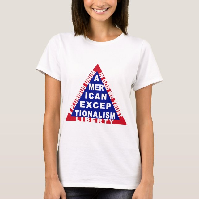 Camisas do Exceptionalism (Frente)