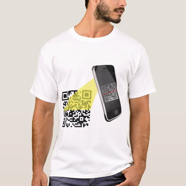 Camisas do Gerador de Códigos Qr (Frente)