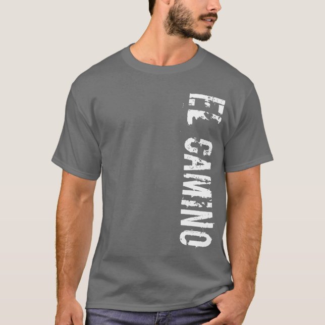 Camisas do logotipo do EL Camino Vert (Frente)
