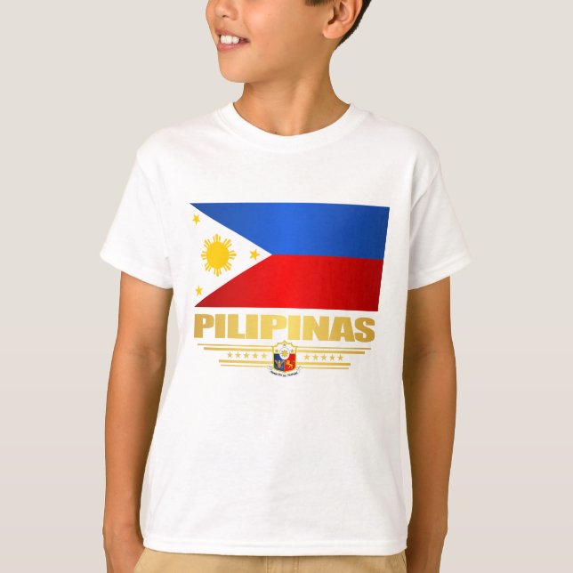 Camisas do "Orgulho das Filipinas" (Frente)