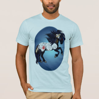 Camisas do Oval do pônei da guerra do Appaloosa
