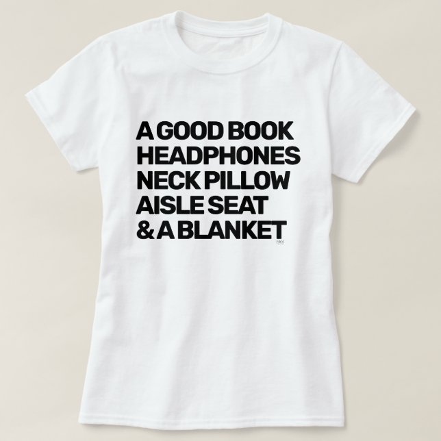 Camisas do viagem (Frente do Design)