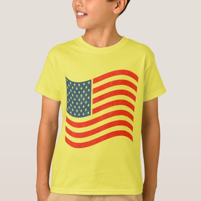 Camisas dos miúdos T e presentes patrióticos dos (Frente)