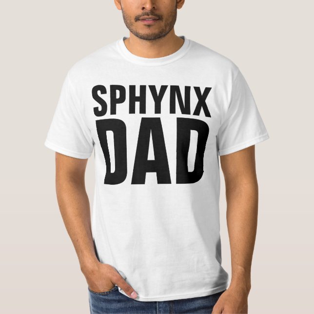 Camisas e camisas de PAI SPHYNX CAT (Frente)