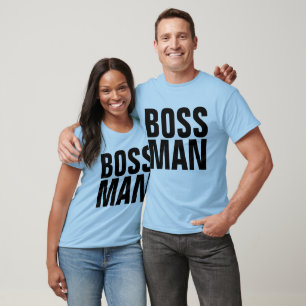 Camisas e camisas do BOSS MAN