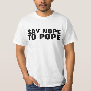 Camisas e camisetas ANTI-POPE