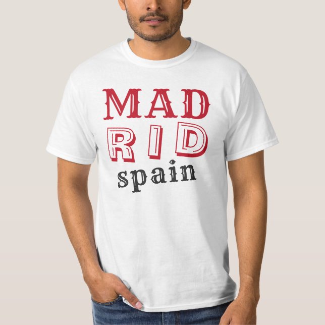 Camisas e jaquetas de Espanha MADRID (Frente)