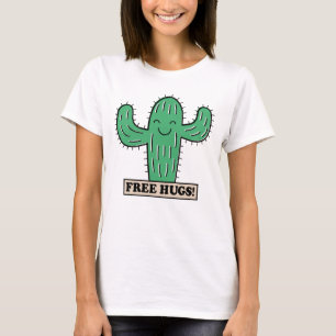 Camisas e jaquetas de Hugs de Cactus Gratuitos
