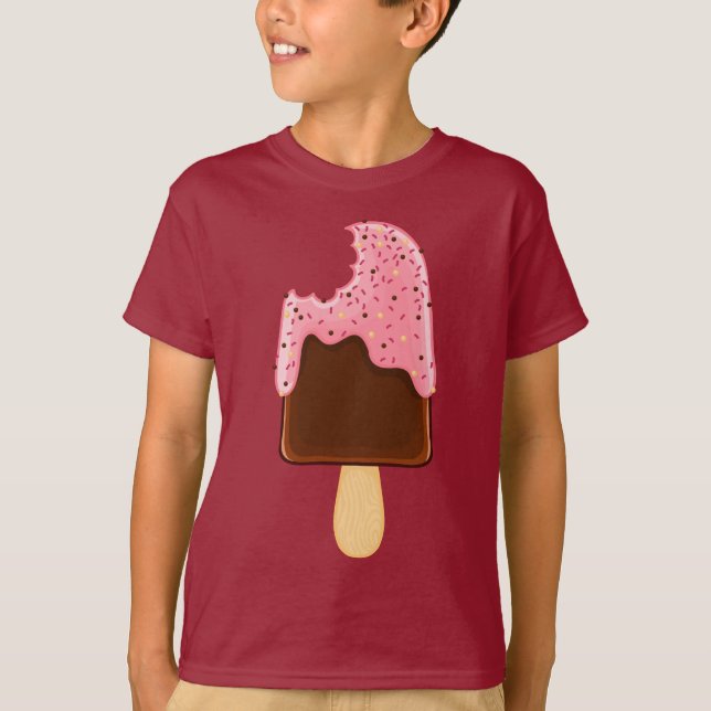 Camisas e jaquetas de picolé sorvete (Frente)