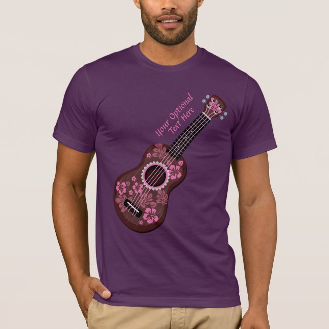 Camisas e jaquetas de texto personalizadas do Ukul (Frente)