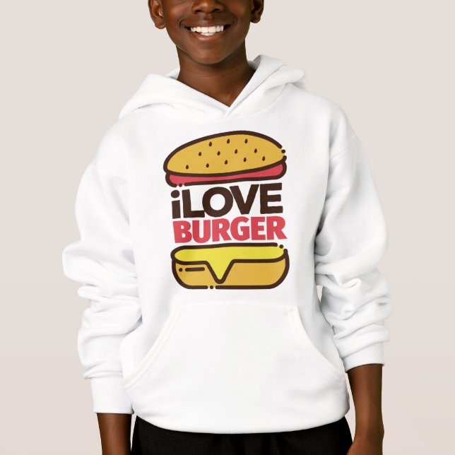 Camisas e jaquetas do Burger Lover (Frente)