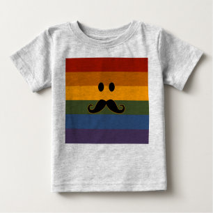 Camisas e jaquetas do Orgulho Mustache