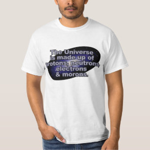Camisas e jaquetas engraçadas do "Universo"