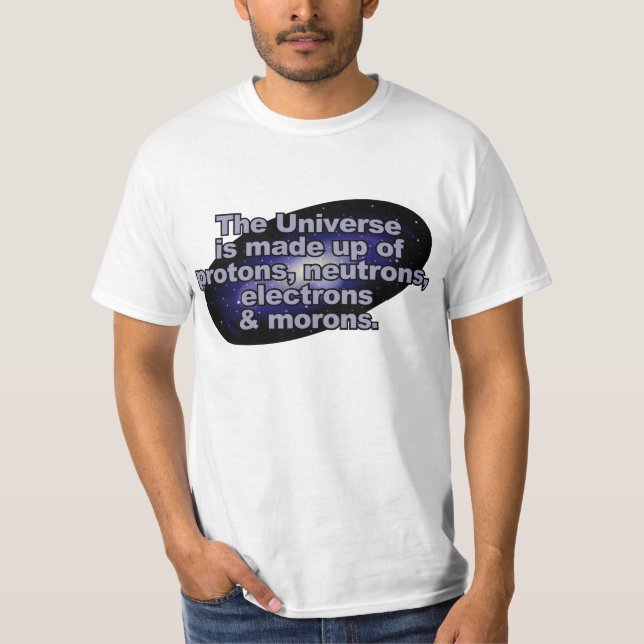 Camisas e jaquetas engraçadas do "Universo" (Frente)