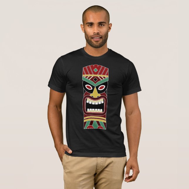 Camisas e jaquetas legal Tiki Totem (Frente Completa)
