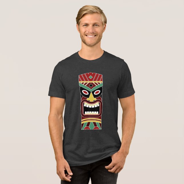 Camisas e jaquetas legal Tiki Totem (Frente Completa)
