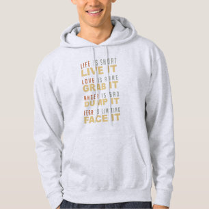 Camisas e jaquetas motivacionais