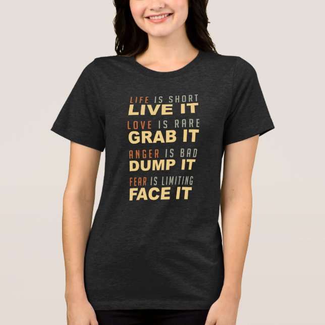 Camisas e jaquetas motivacionais (Frente)