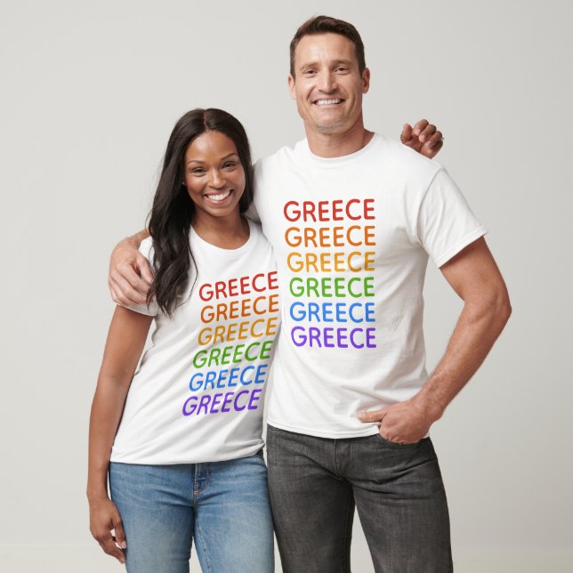 Camisas e jaquetas Rainbow Greece (Unissex)