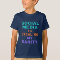 Camisas e jaquetas "Social Media" engraçadas
