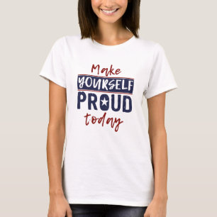 Camisas e jaquetas "Torne-se Orgulhoso"