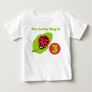 Camisas e presentes de aniversário de 3 anos de In