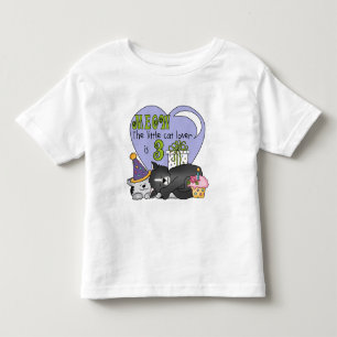 Camisas e presentes de aniversário de 3 anos de to