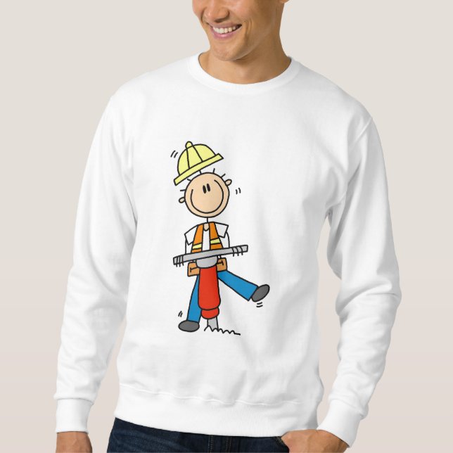 Camisas e Presentes de Martelo Pneumático de Const (Frente)