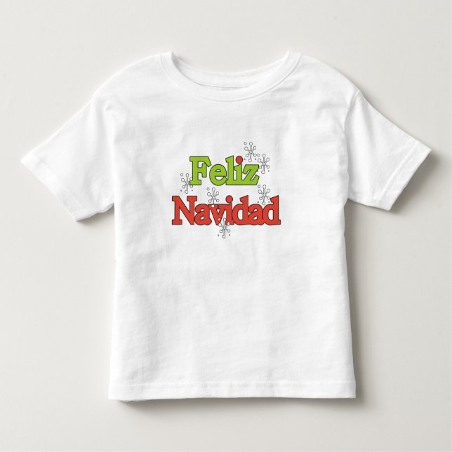Camisas e presentes Feliz Navidad (Frente)