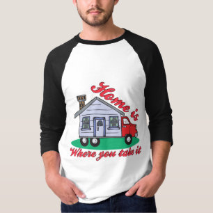 Camisas e presentes no Parque Trailer Funny