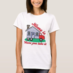 Camisas e presentes no Parque Trailer Funny