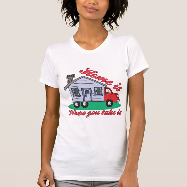 Camisas e presentes no Parque Trailer Funny (Frente)