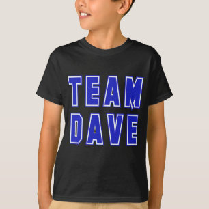 Camisas e produtos de Dave T da equipe