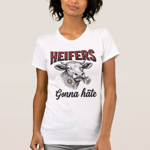Camisas Engraçadas de Bezerros Vão Odiar Camisa Vi