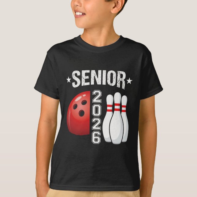 Camisas engraçadas de boliche para formatura de 20 (Frente)