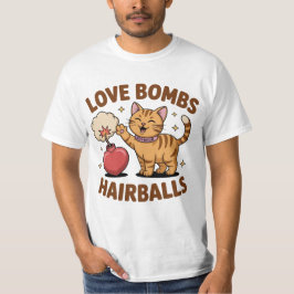 Camisas engraçadas de gato para homens - C