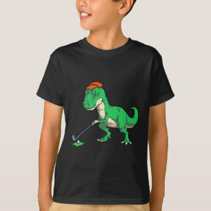 Camisas engraçadas de golfe com T Rex Dinossauro p