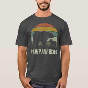 Camisas Engraçadas De Urso De Pawpaw, Cub Kid Dia